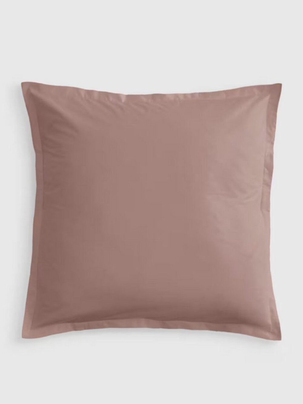 Quince Organic Brushed Cotton Euro Sham in Fig